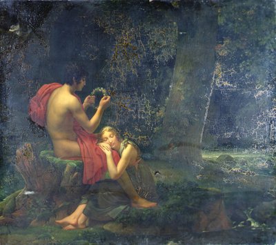 Daphnis und Chloe, 1824-25 von Baron François Pascal Simon Gérard